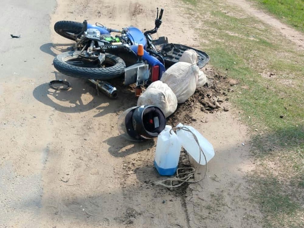 Perdió el control de la moto y cayó Mercurio Noticias