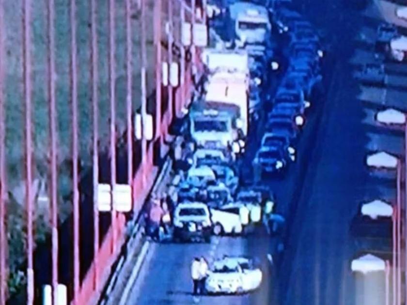 Caos Y Demoras Por Un Choque M Ltiple En El Puente Z Rate Brazo Largo