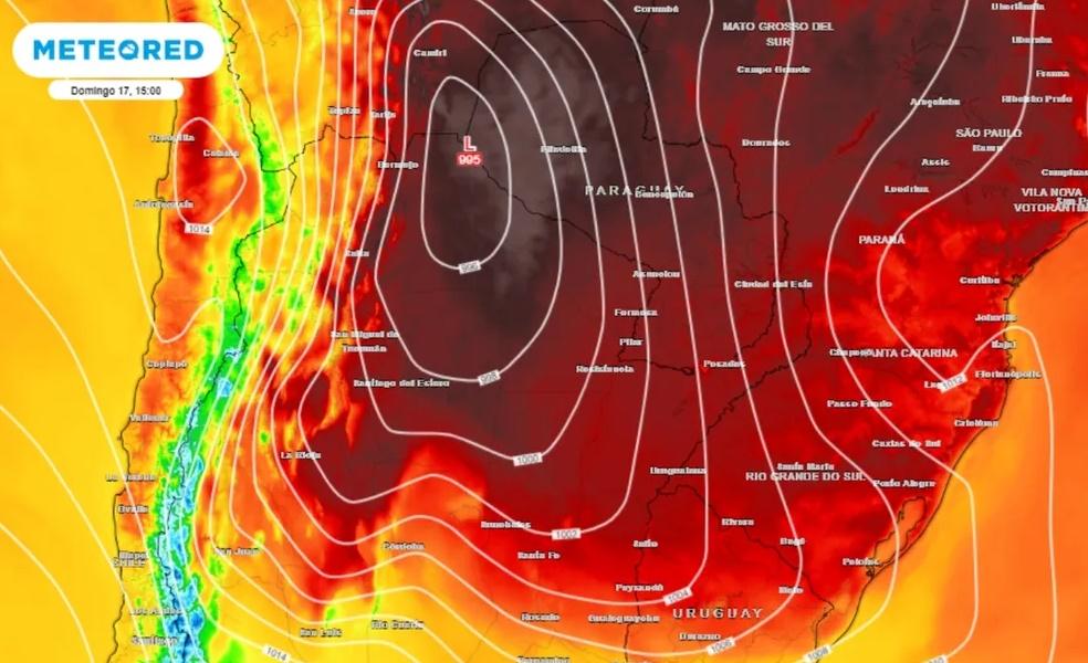 Un marcado sube y baja de temperaturas para el fin de semana