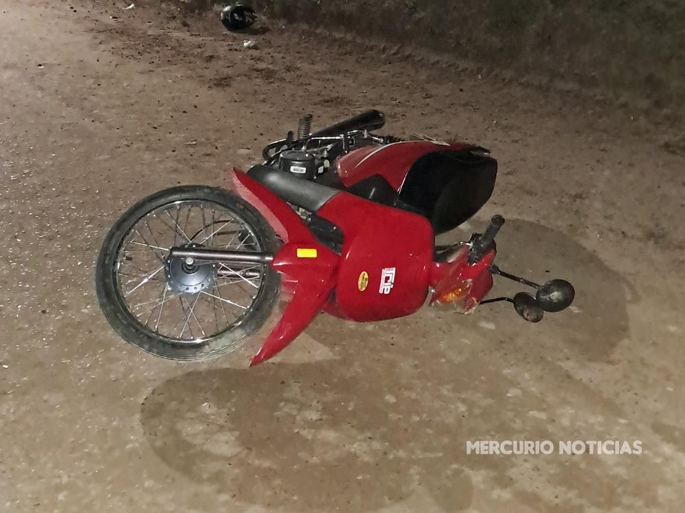 Un motociclista sufrió lesiones graves en un accidente en San José