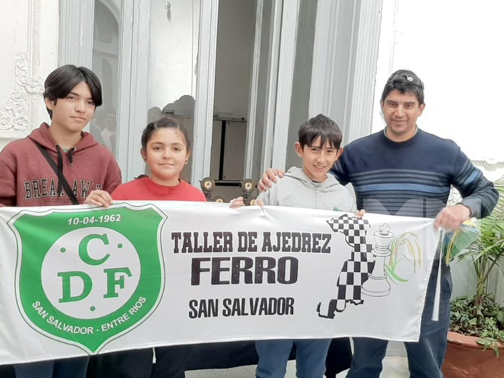 Tres jugadores de Ajedrez de San Salvador estarán en el Campeonato Argentino