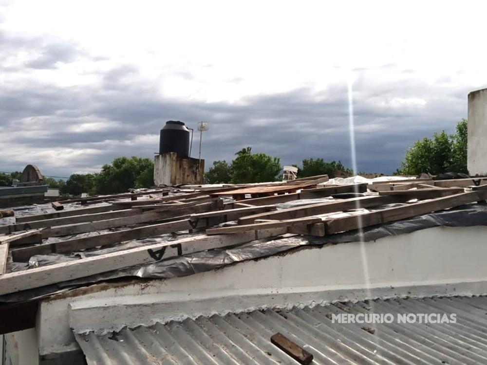 Tormentas afectaron viviendas en Hasenkamp