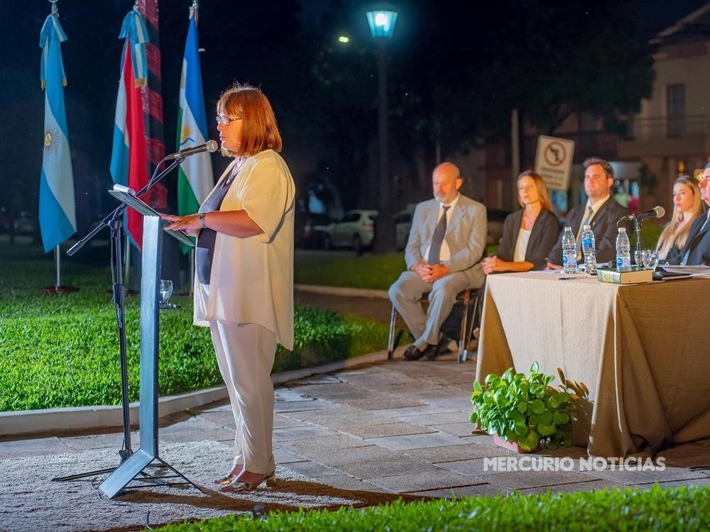 Susana Lambert asumió su segundo mandato como intendente de Villa Elisa