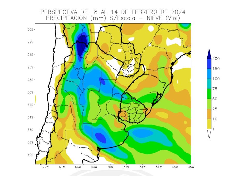 Se esperan importantes precipitaciones para la región en los próximos días