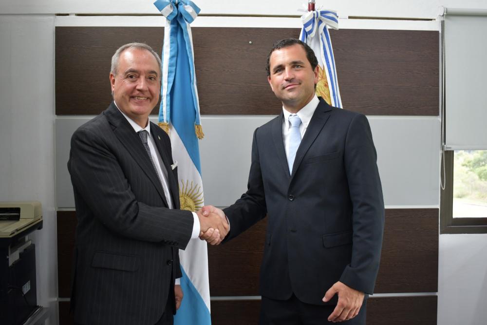 Alejandro Daneri asumió como presidente de la Comisión Técnica Mixta de Salto Grande