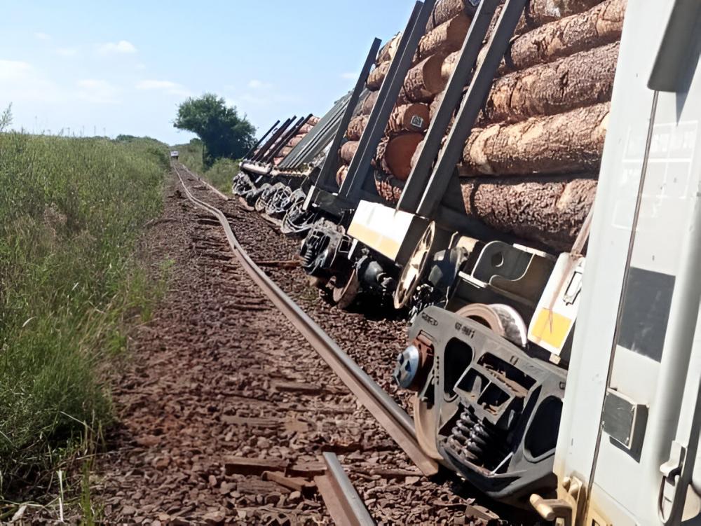 Descarriló un tren cerca de General Campos