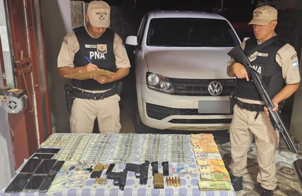Megaoperativo de la Prefectura desmanteló organización narco que operaba en Chajarí