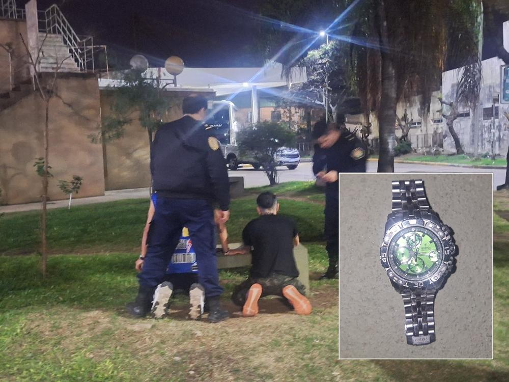 El robo de un valioso reloj derivó en allanamientos y secuestros de drogas