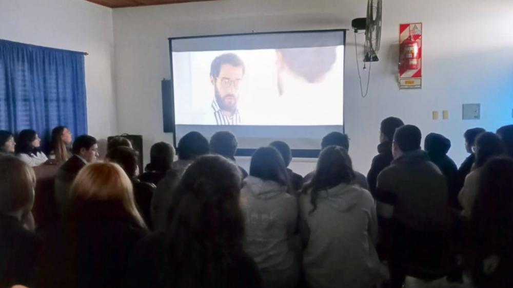 "El Cine en la escuela" pasó por el departamento San Salvador