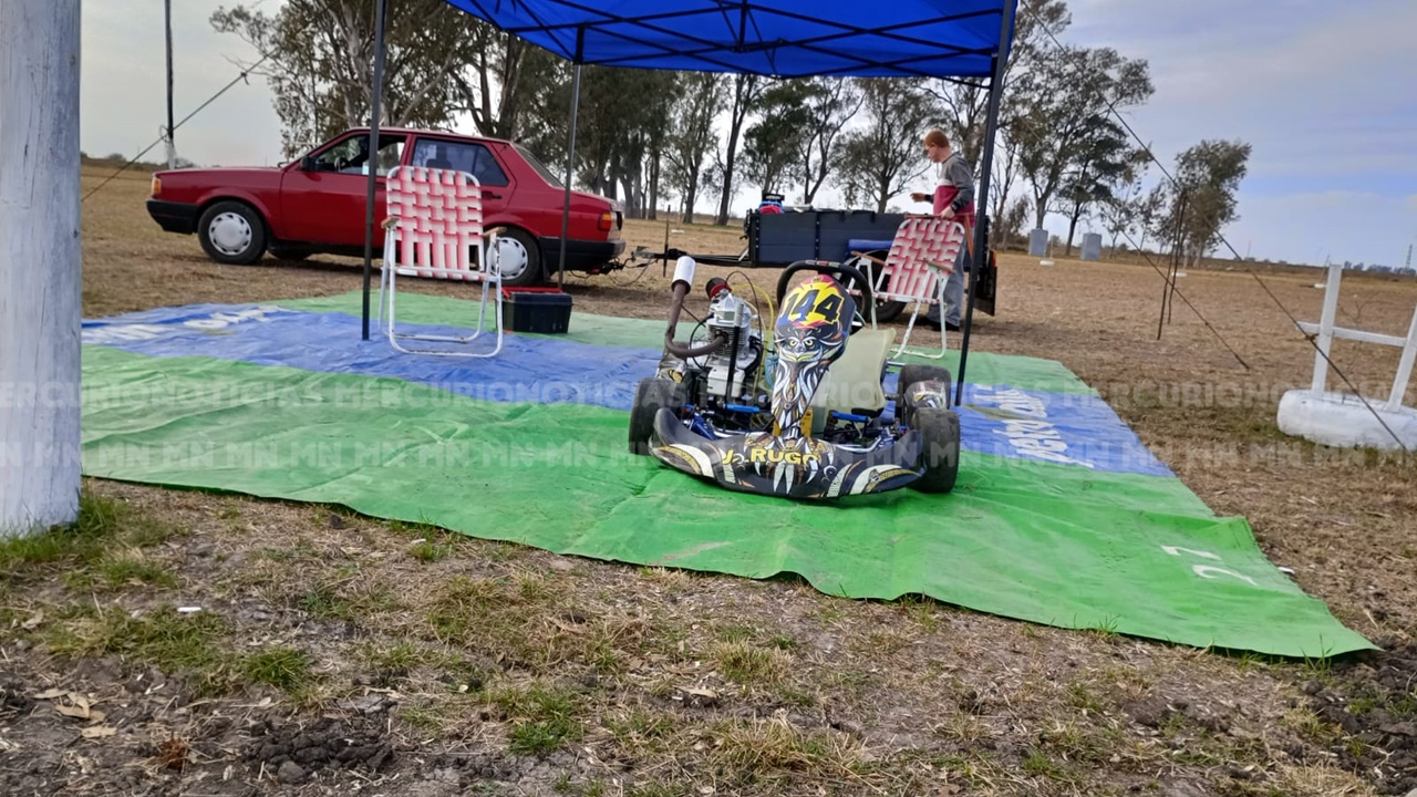 Pruebas libres en el Motokart.