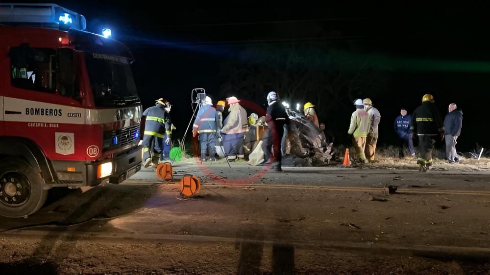 Tragedia en la ruta 131: murieron cuatro personas