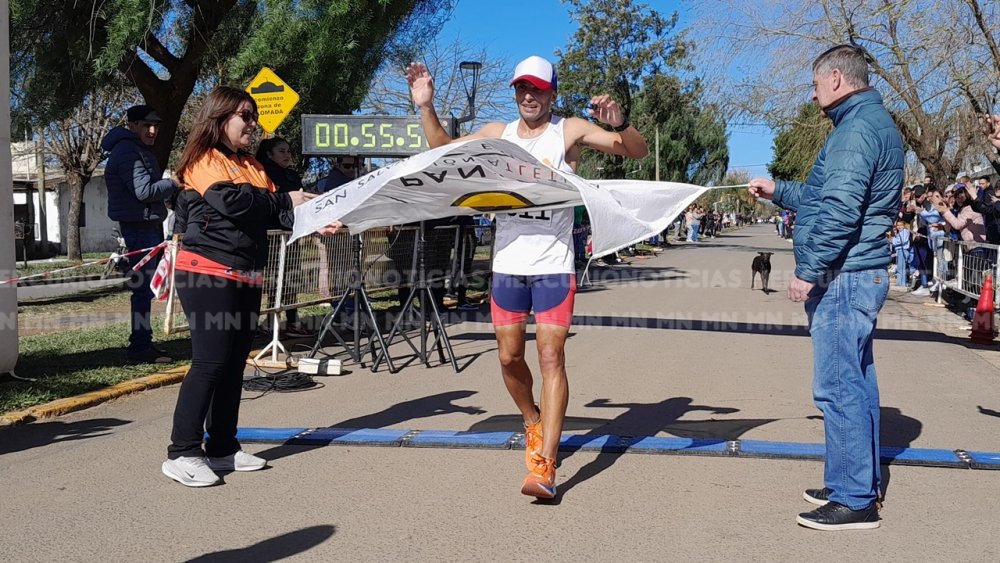 Martín Méndez de Concordia ganó la Maratón del departamento