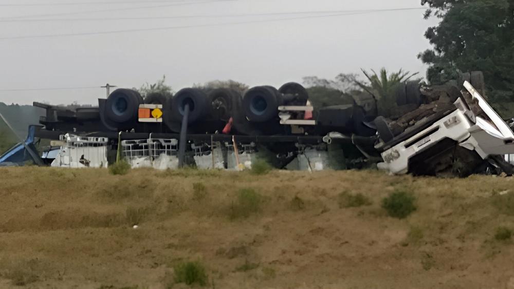 Fatal accidente en ruta 14: murió camionero brasilero