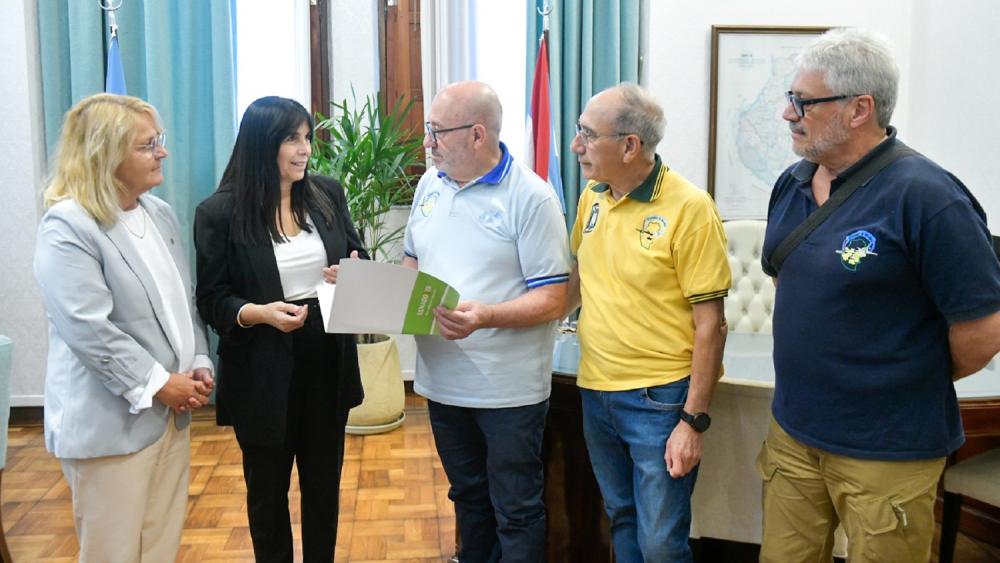 La vicegobernadora Aluani recibió a veteranos de Malvinas y declaró de interés provincial la “Semana de Malvinas”