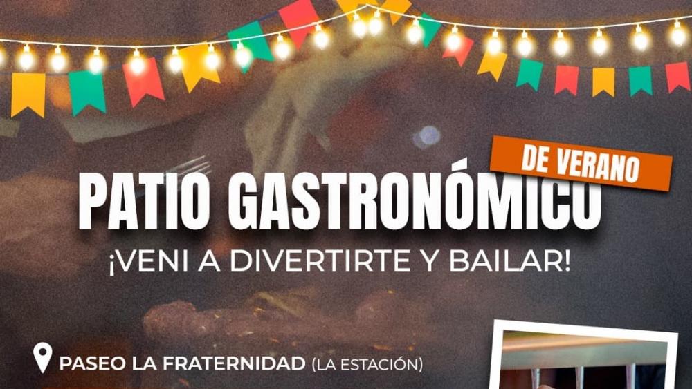 Se desarrollan tres noches de Patio Gastronómico