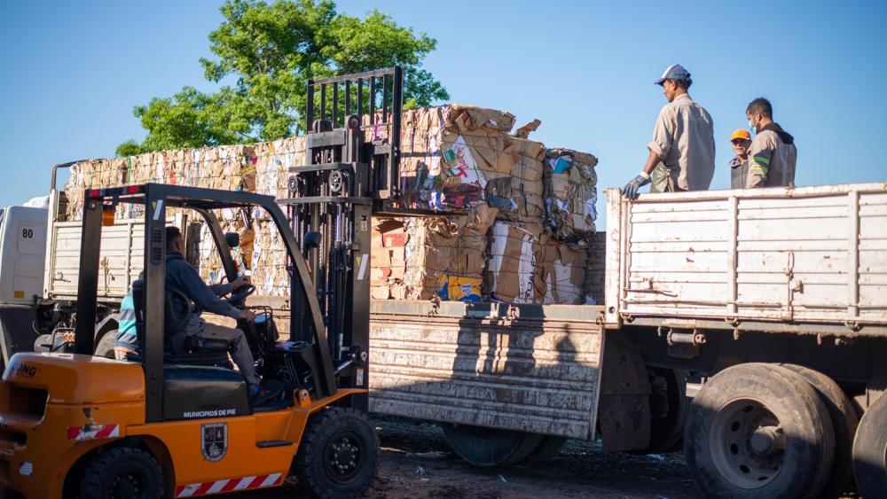 Se vendieron más de 55 mil kilos de materiales reciclados