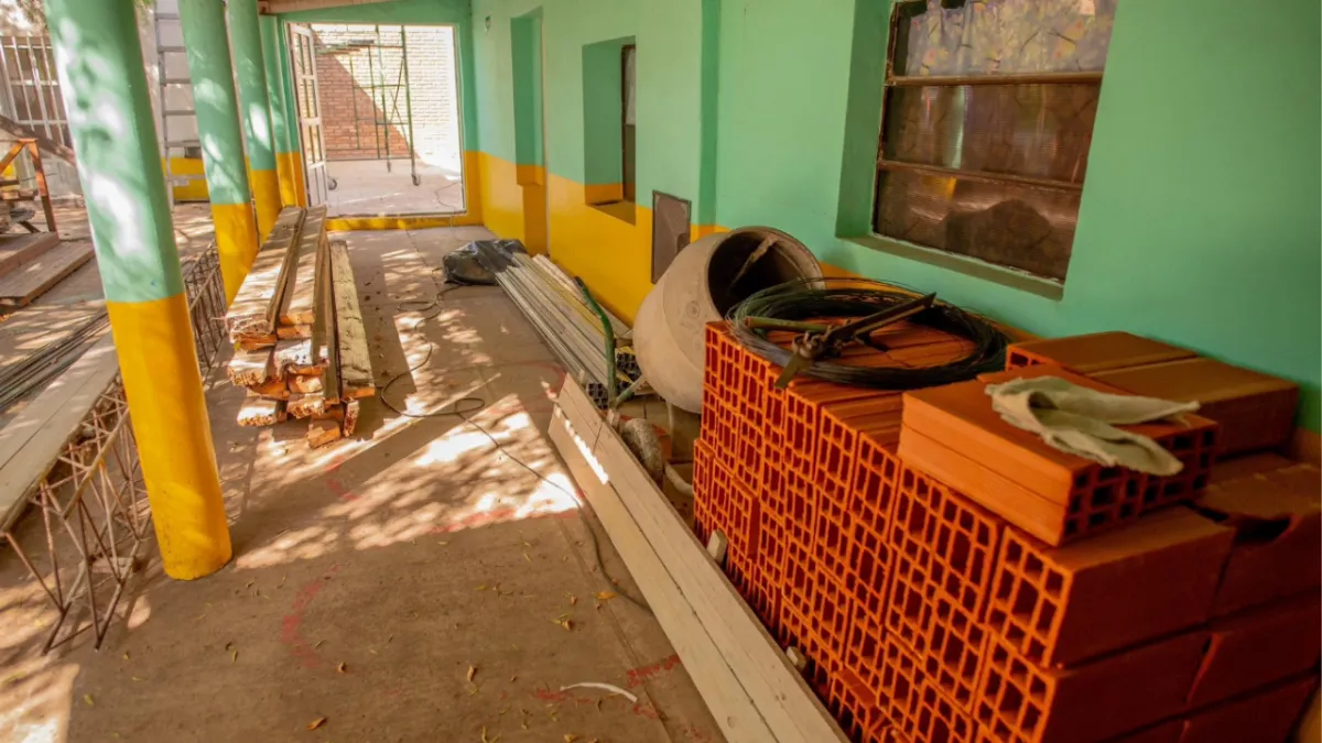 Realizan importantes trabajos de mejora en el Jardín Maternal “Eduardo Marzoratti” Realizan importantes trabajos de mejora en el Jardín Maternal “Eduardo Marzoratti”