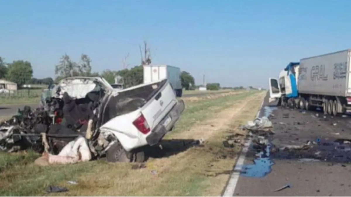 Choque frontal en la ruta 18: suman cuatro las víctimas fatales Choque frontal en la ruta 18: suman cuatro las víctimas fatales