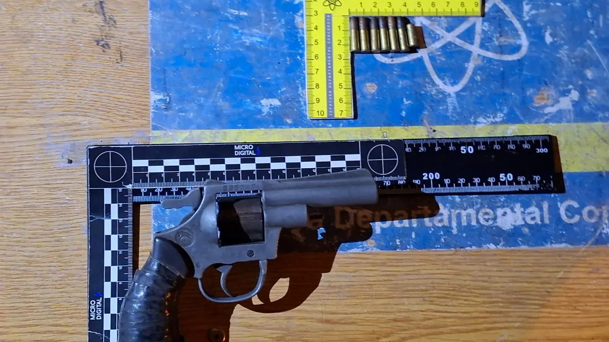 Pelea entre vecinos terminó con dos detenidos y el secuestro de un arma de fuego Pelea entre vecinos terminó con dos detenidos y el secuestro de un arma de fuego