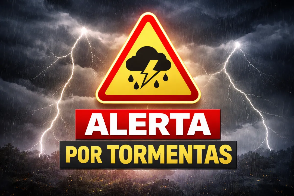 Elevan a naranja el alerta por tormentas para San Salvador y el noreste entrerriano Elevan a naranja el alerta por tormentas para San Salvador y el noreste entrerriano