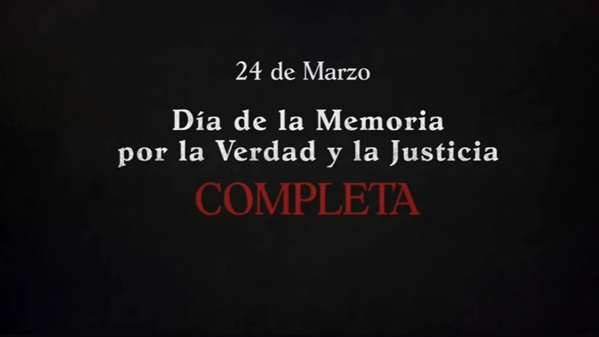 El Gobierno difundió un video por el 24 de marzo y reivindicó una “memoria completa” sobre los años 70 El Gobierno difundió un video por el 24 de marzo y reivindicó una “memoria completa” sobre los años 70