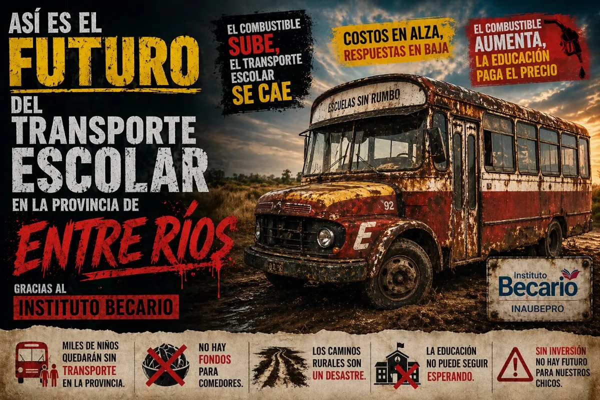 El aumento de costos pone en jaque al transporte escolar en zonas rurales El aumento de costos pone en jaque al transporte escolar en zonas rurales