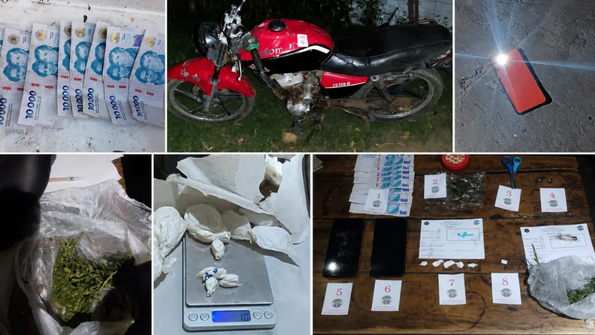 Operativos antidrogas en Villaguay: 11 personas identificadas y elementos secuestrados Operativos antidrogas en Villaguay: 11 personas identificadas y elementos secuestrados