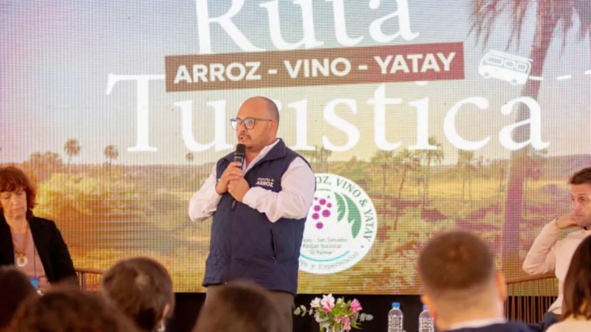 Promocionaron la propuesta turística "Ruta del Arroz, Vino y Yatay" en San José Promocionaron la propuesta turística "Ruta del Arroz, Vino y Yatay" en San José