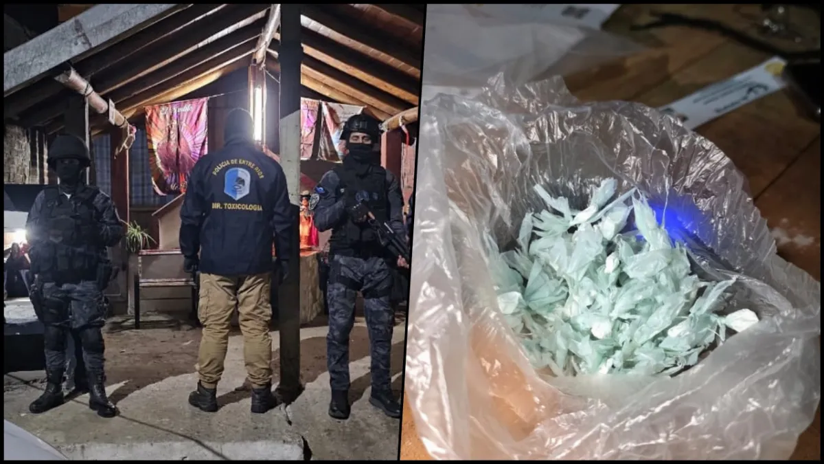 Siete detenidos y secuestro de drogas tras allanamientos por narcomenudeo en Concordia Siete detenidos y secuestro de drogas tras allanamientos por narcomenudeo en Concordia