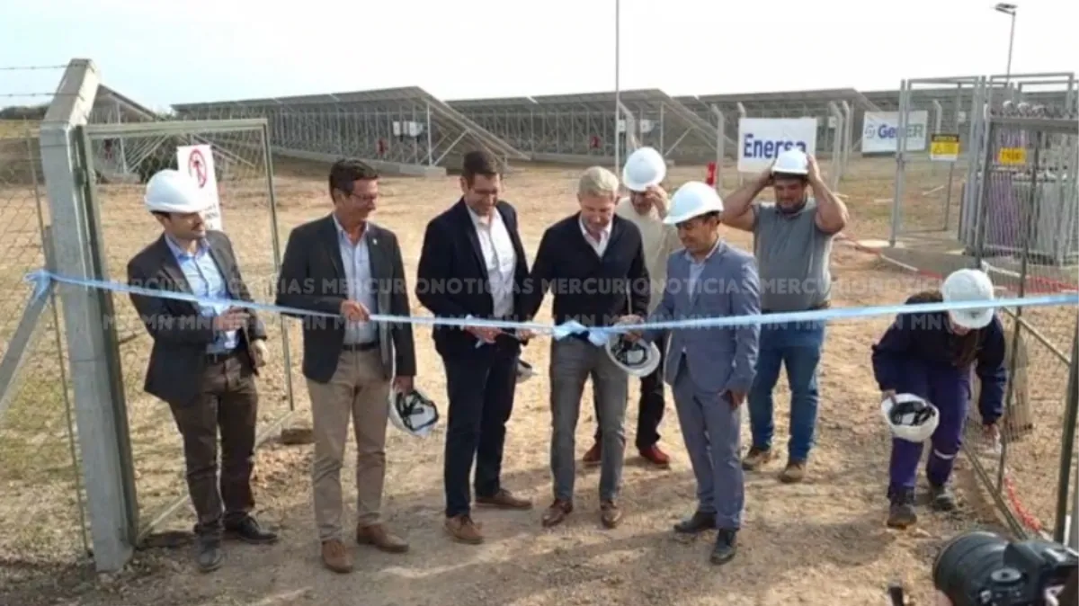 Frigerio inauguró el Parque Fotovoltaico de Arroyo Barú Frigerio inauguró el Parque Fotovoltaico de Arroyo Barú