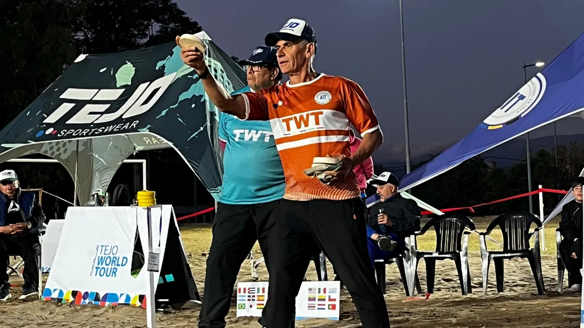Rubén “Barranca” Suárez volvió al tejo, fue subcampeón nacional y clasificó a una competencia internacional Rubén “Barranca” Suárez volvió al tejo, fue subcampeón nacional y clasificó a una competencia internacional