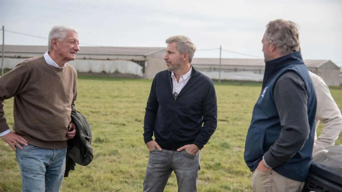 Frigerio visitó un criadero porcino y respaldó proyectos de expansión productiva Frigerio visitó un criadero porcino y respaldó proyectos de expansión productiva