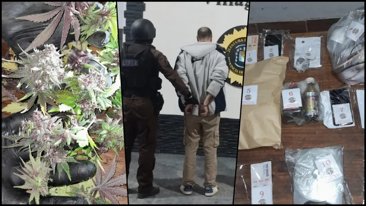 Detuvieron a un hombre y secuestraron droga en un allanamiento por narcomenudeo en Villaguay Detuvieron a un hombre y secuestraron droga en un allanamiento por narcomenudeo en Villaguay
