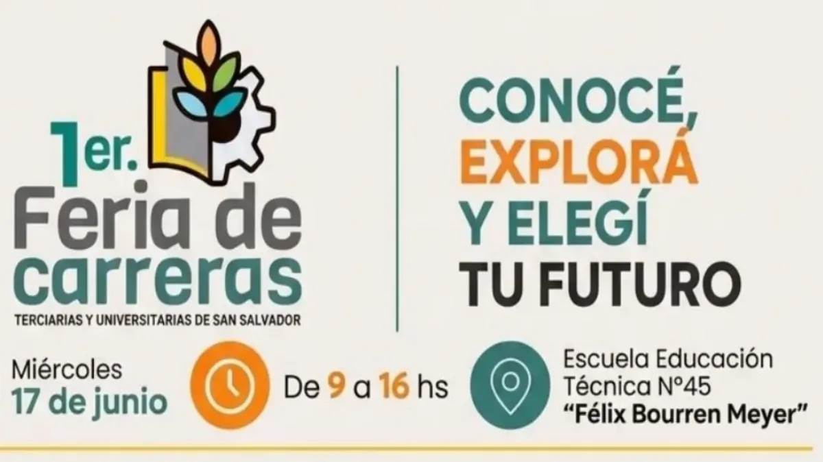 Se confirma el cronograma de la primera Feria de Carreras Terciarias y Universitarias Se confirma el cronograma de la primera Feria de Carreras Terciarias y Universitarias