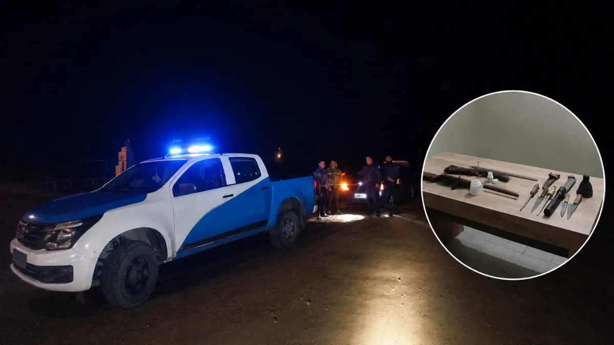 Secuestran armas y un ciervo faenado durante un control en Enrique Carbó Secuestran armas y un ciervo faenado durante un control en Enrique Carbó