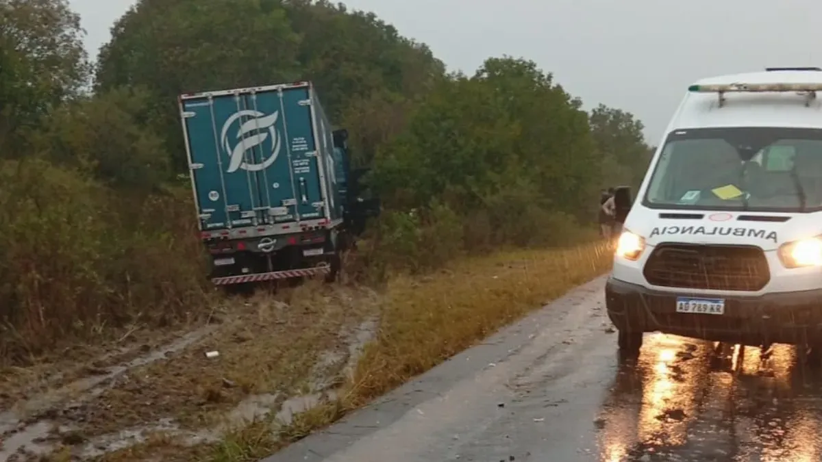 Falleció el conductor brasileño involucrado en un choque frontal de camiones en la ruta 6 Falleció el conductor brasileño involucrado en un choque frontal de camiones en la ruta 6