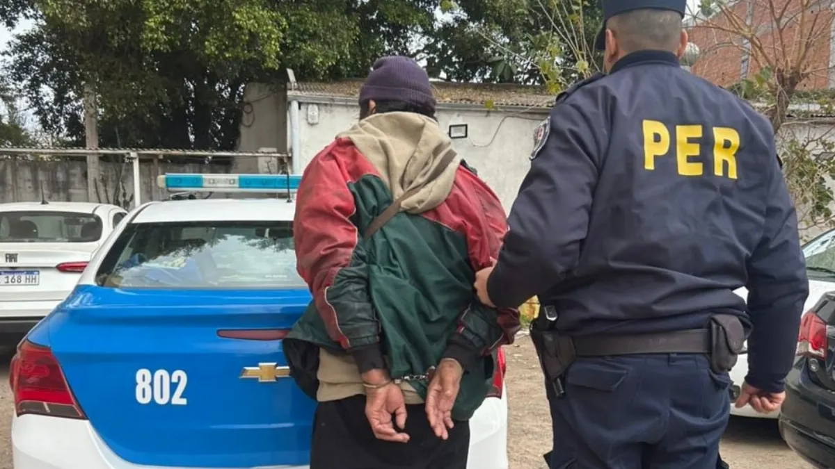 Un hombre fue detenido tras amenazar a un trabajador de la salud en Paraná Un hombre fue detenido tras amenazar a un trabajador de la salud en Paraná