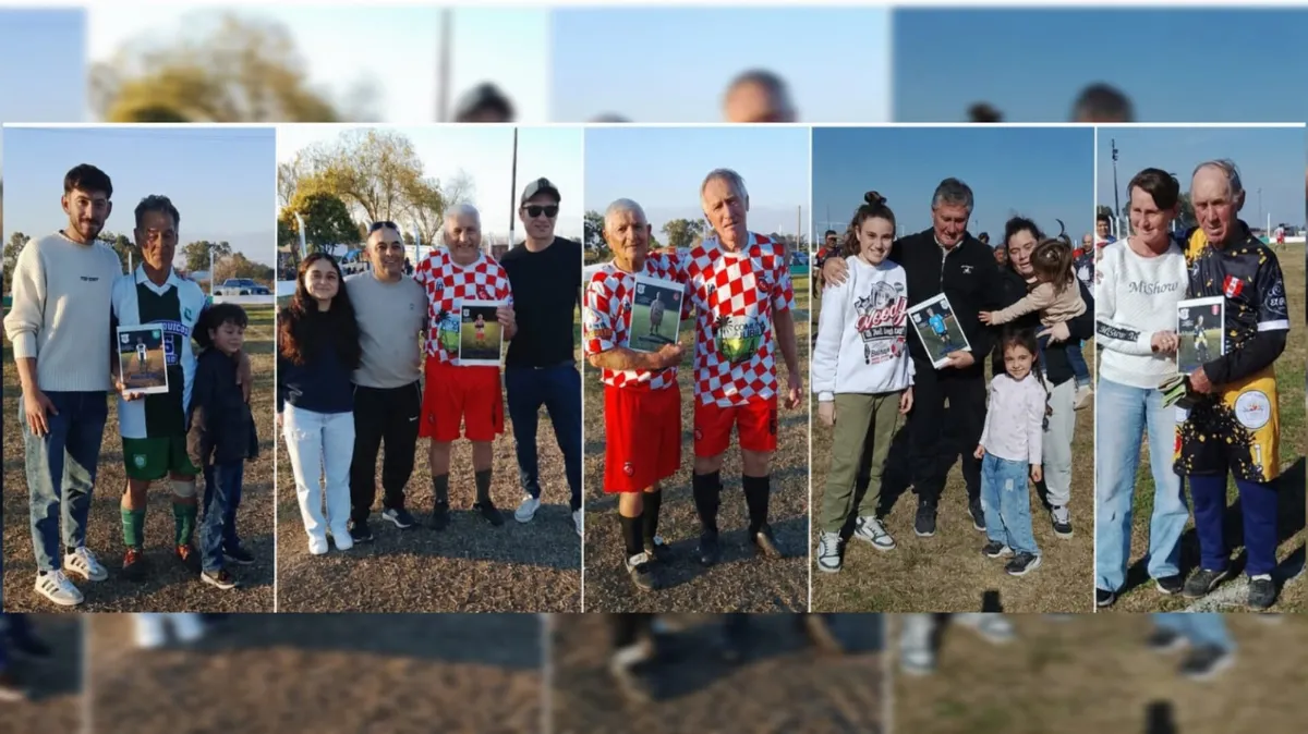 La Liga de Veteranos reconoció a los jugadores mayores de 70 años que siguen en actividad La Liga de Veteranos reconoció a los jugadores mayores de 70 años que siguen en actividad