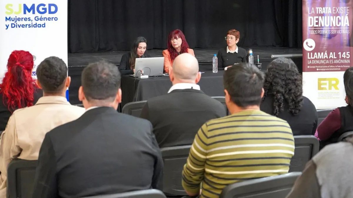 San José realizó una jornada de prevención y sensibilización sobre la trata de personas San José realizó una jornada de prevención y sensibilización sobre la trata de personas