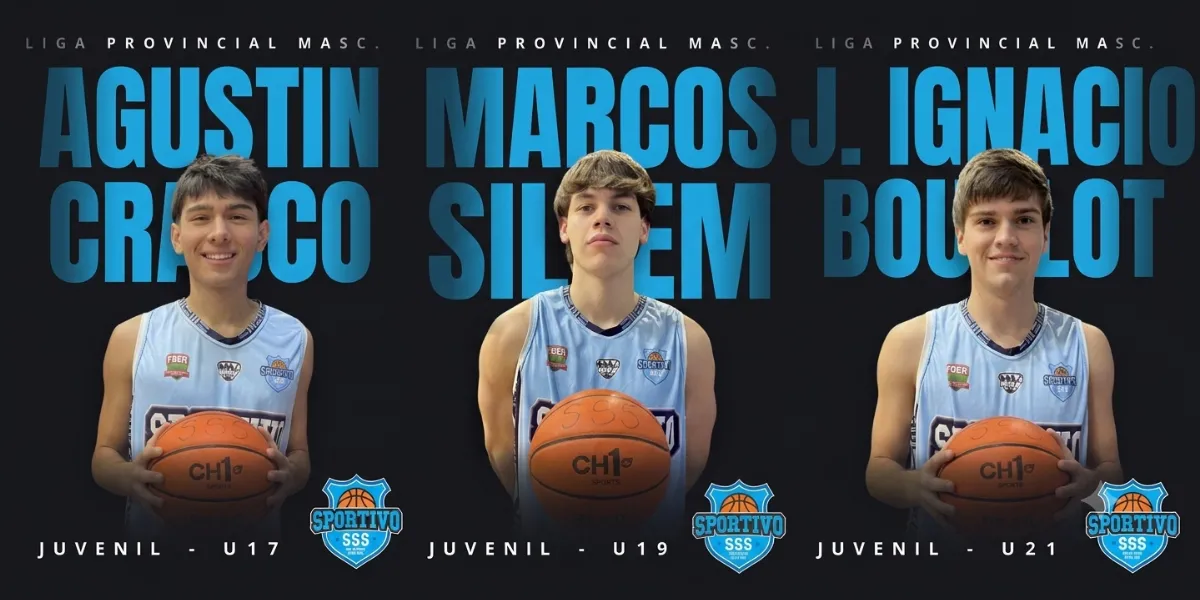 Sportivo incorporó tres juveniles para la Liga Provincial 2026 Sportivo incorporó tres juveniles para la Liga Provincial 2026