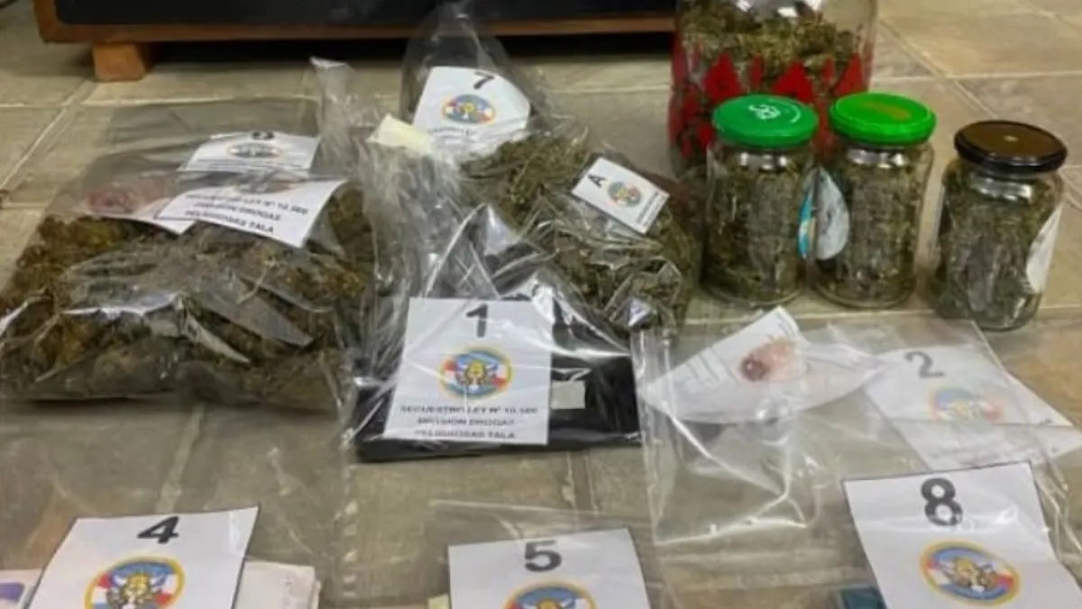 Desbaratan un presunto punto de venta de drogas en Rosario del Tala Desbaratan un presunto punto de venta de drogas en Rosario del Tala