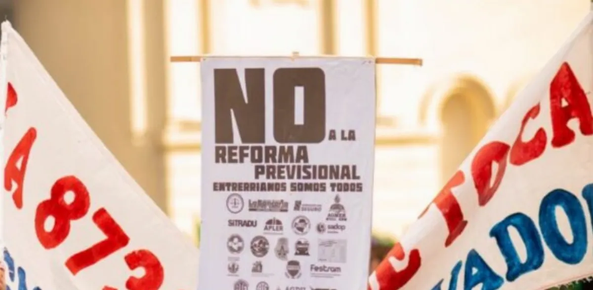 Se suman gremios al paro y movilización contra la reforma previsional que debatirá Diputados Se suman gremios al paro y movilización contra la reforma previsional que debatirá Diputados