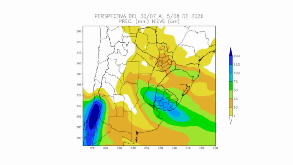 Lluvias, descenso de temperatura y luego calor: así será la semana para el campo Lluvias, descenso de temperatura y luego calor: así será la semana para el campo