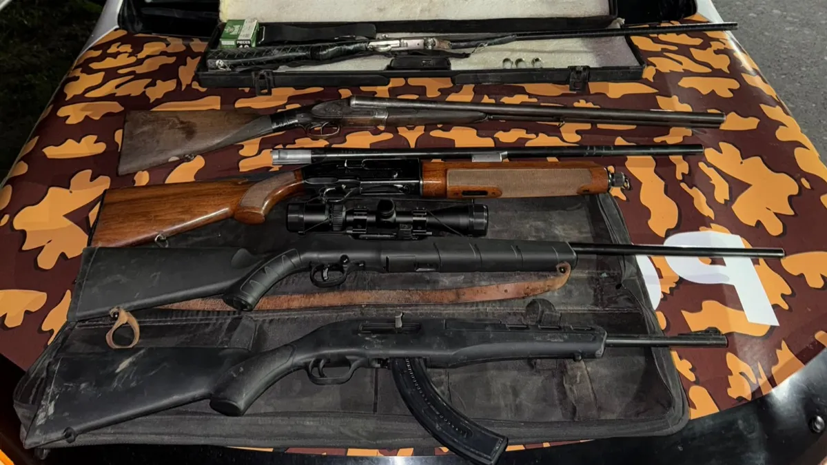 Secuestran cinco armas de fuego y dos carpinchos en un operativo rural en Gualeguaychú Secuestran cinco armas de fuego y dos carpinchos en un operativo rural en Gualeguaychú