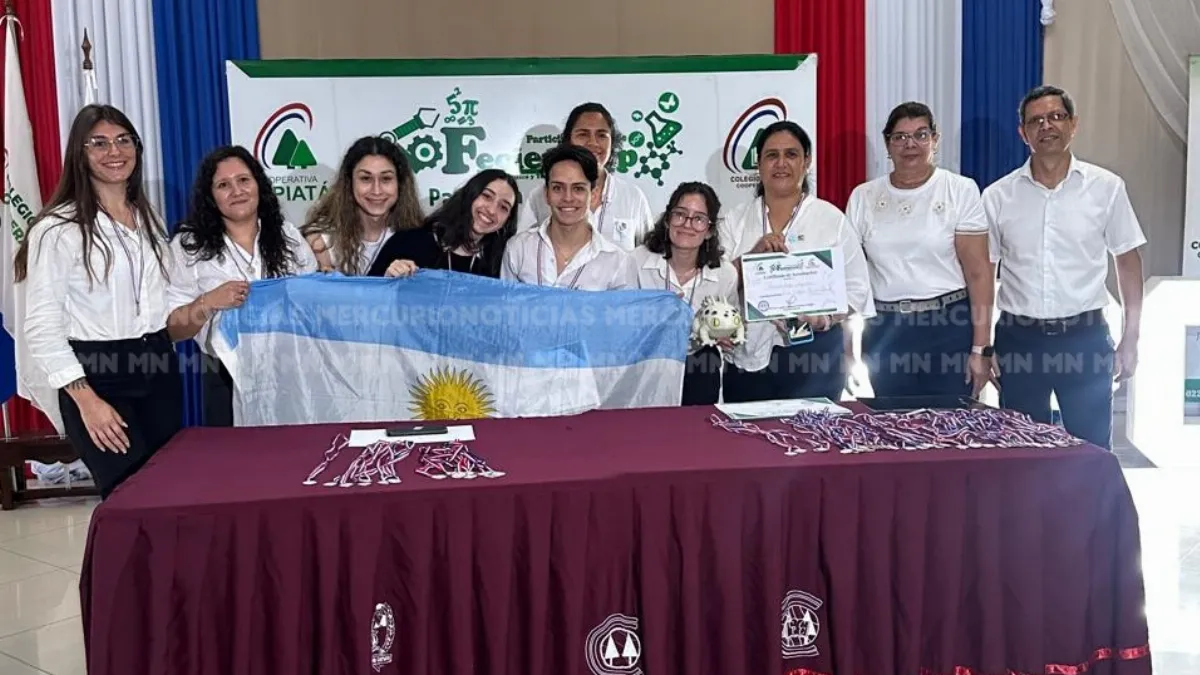 Dos proyectos científicos de Concordia fueron premiados y representarán al país en México y España Dos proyectos científicos de Concordia fueron premiados y representarán al país en México y España