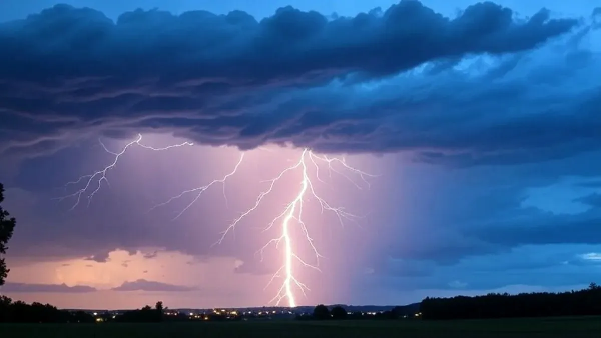 Doble alerta por tormentas y aviso por viento fuerte para Entre Ríos Doble alerta por tormentas y aviso por viento fuerte para Entre Ríos