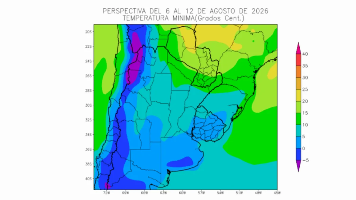Tras las lluvias, el ingreso de aire polar marcará el cierre de la semana agrícola Tras las lluvias, el ingreso de aire polar marcará el cierre de la semana agrícola