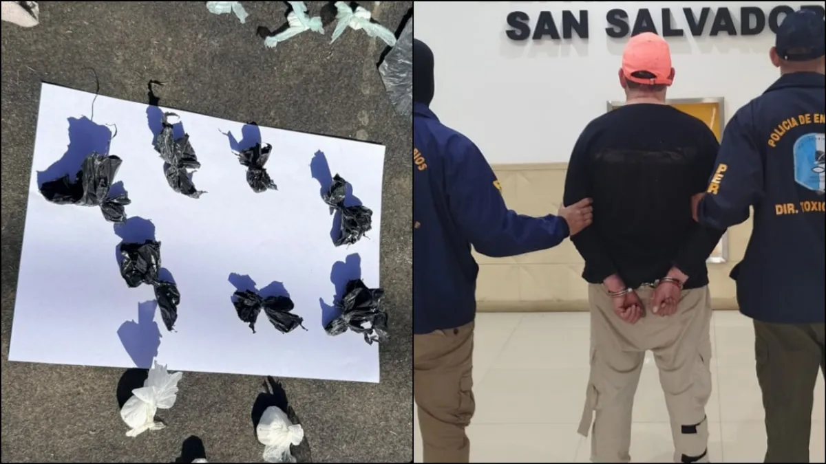 Cocaína, dinero y un detenido tras dos allanamientos en San Salvador Cocaína, dinero y un detenido tras dos allanamientos en San Salvador