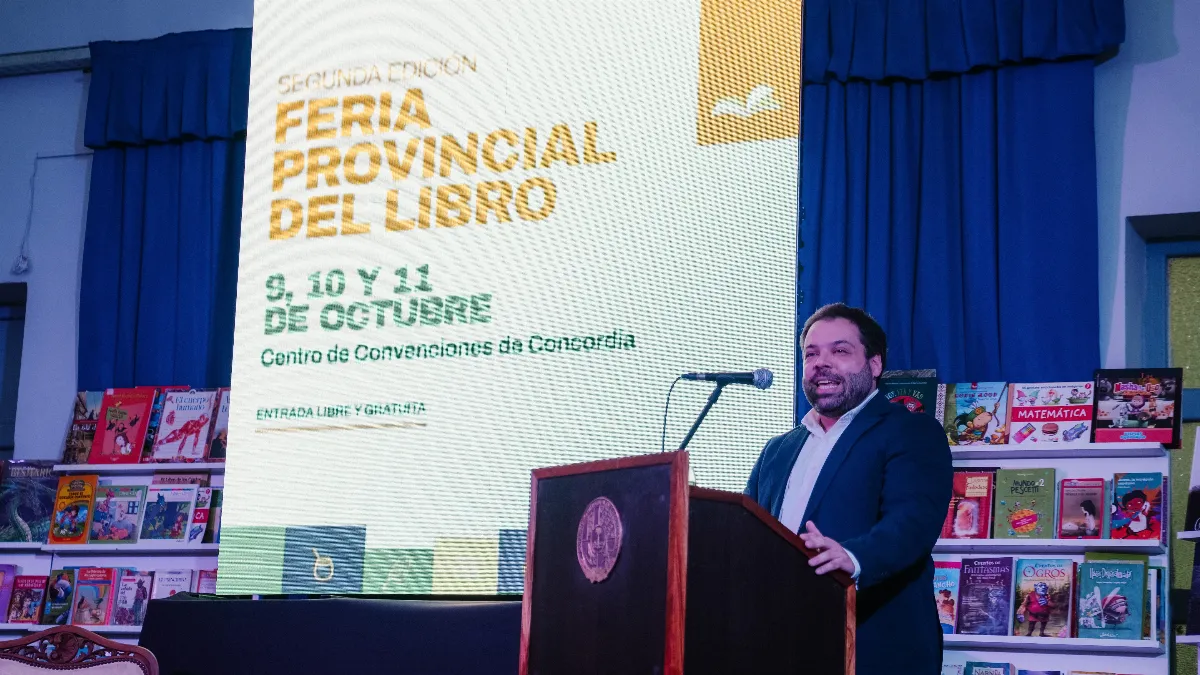 Concordia será sede de la segunda Feria Provincial del Libro del 9 al 11 de octubre Concordia será sede de la segunda Feria Provincial del Libro del 9 al 11 de octubre