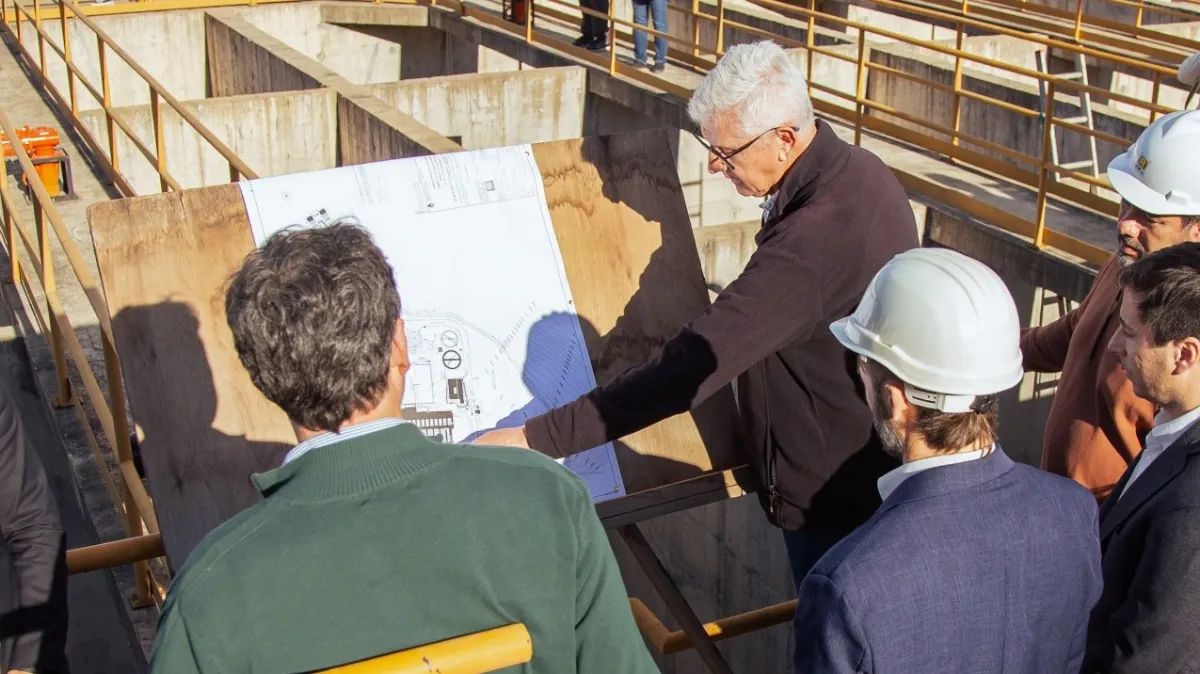 La obra del sistema de agua potable de Concordia alcanzó un 88% de avance La obra del sistema de agua potable de Concordia alcanzó un 88% de avance